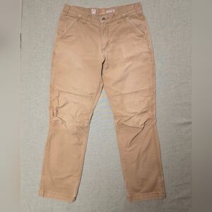 Carhartt Relaxed Fit Tan Khaki Work Pants